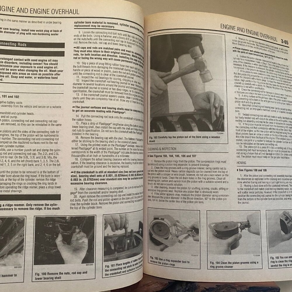 Chilton Repair Manual #28360 GM Celebrity Century Ciera 6000 1982 - 96 - Picture 5 of 9